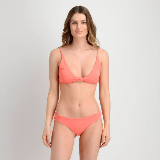 Bikini Mujer Pismo Flamenco Naranjo Claro