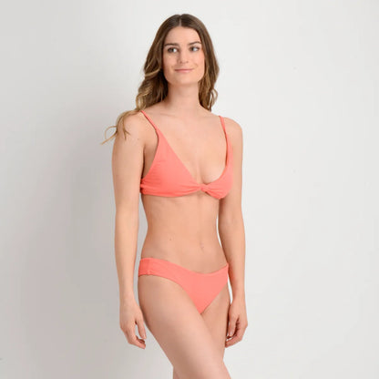 Bikini Mujer Pismo Flamenco Naranjo Claro