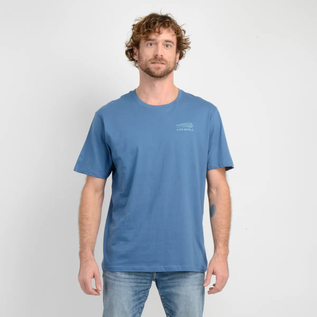 Polera Hombre Manga Corta Dusk Azul