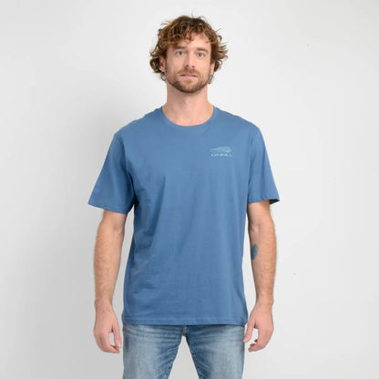 Polera Hombre Manga Corta Dusk Azul