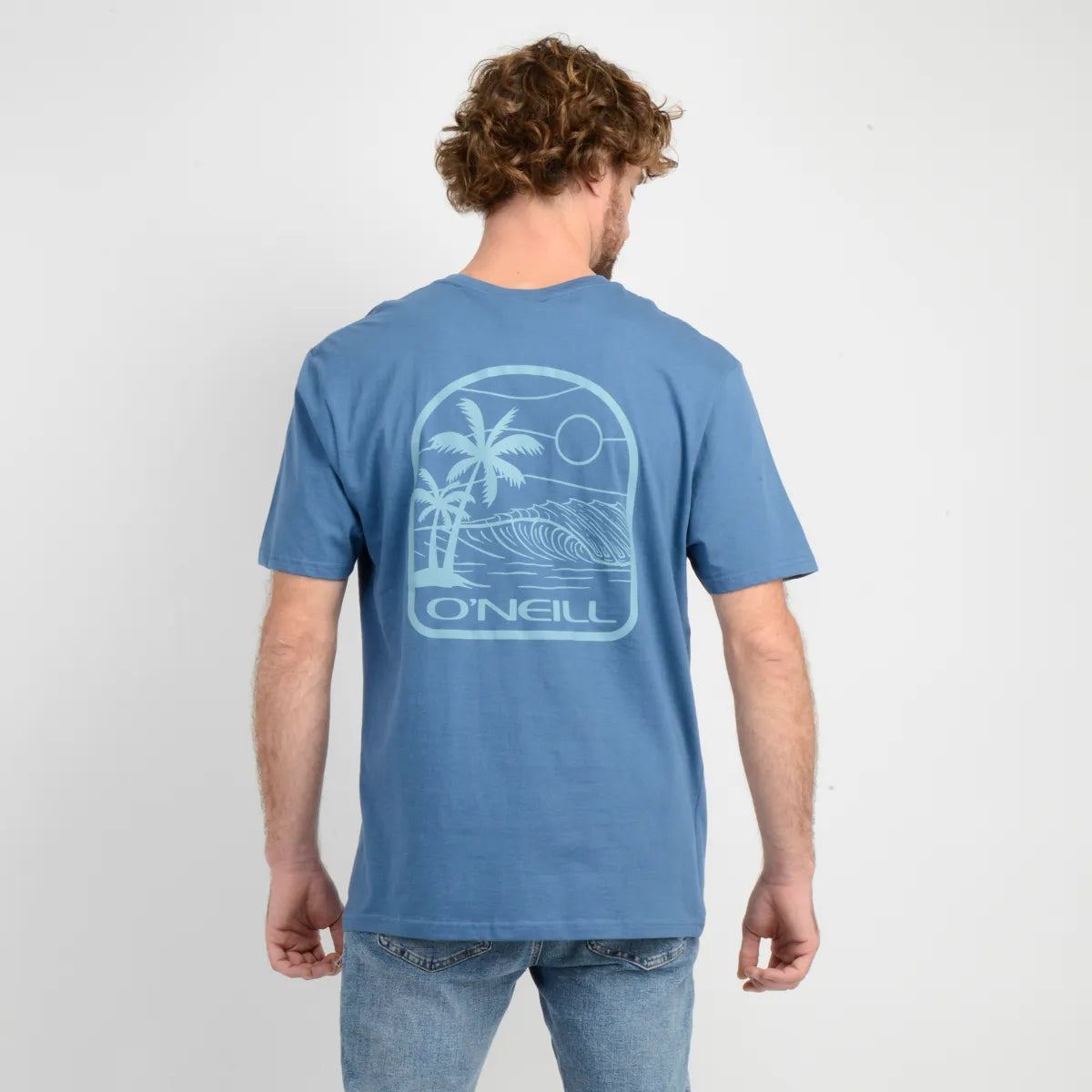 Polera Hombre Manga Corta Dusk Azul