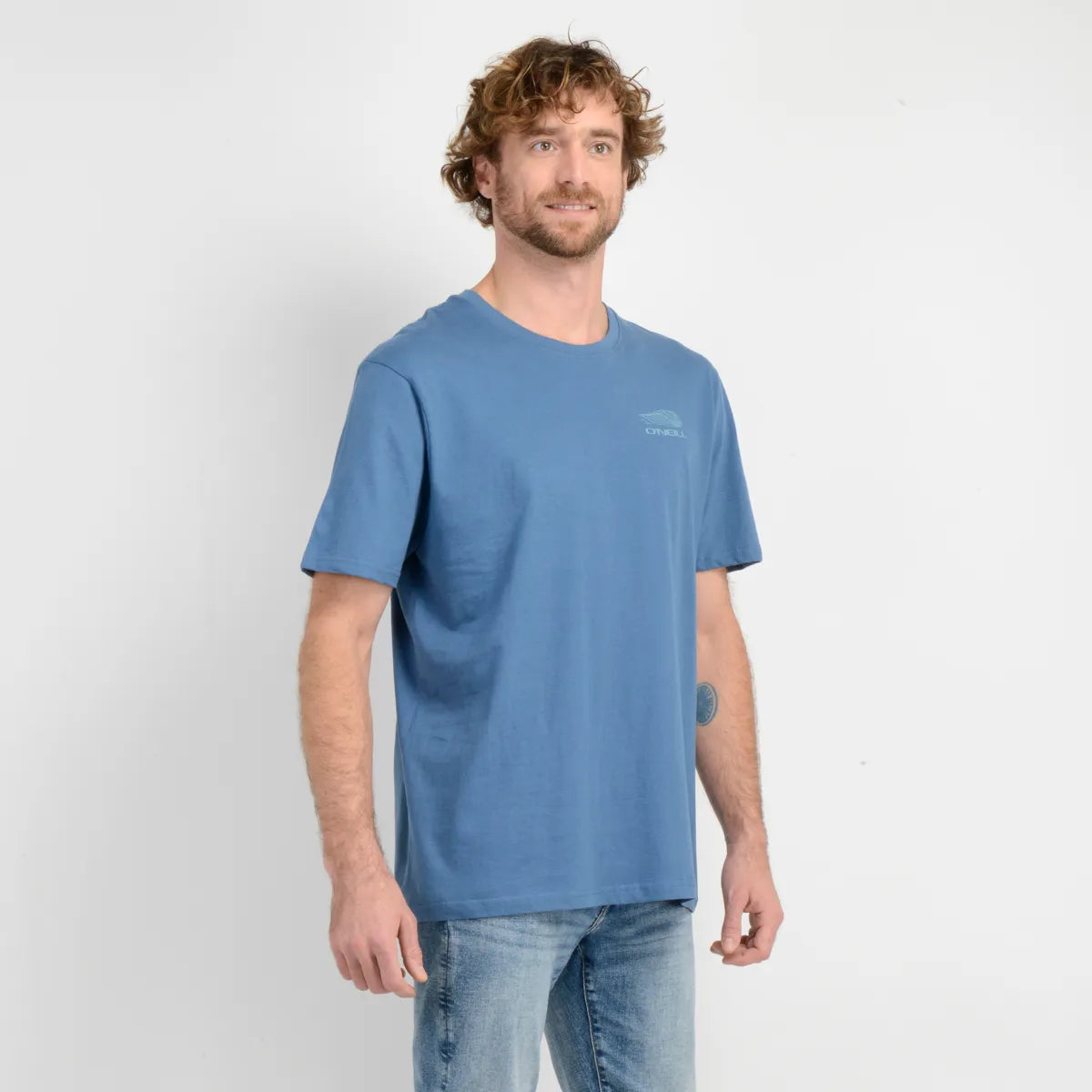 Polera Hombre Manga Corta Dusk Azul