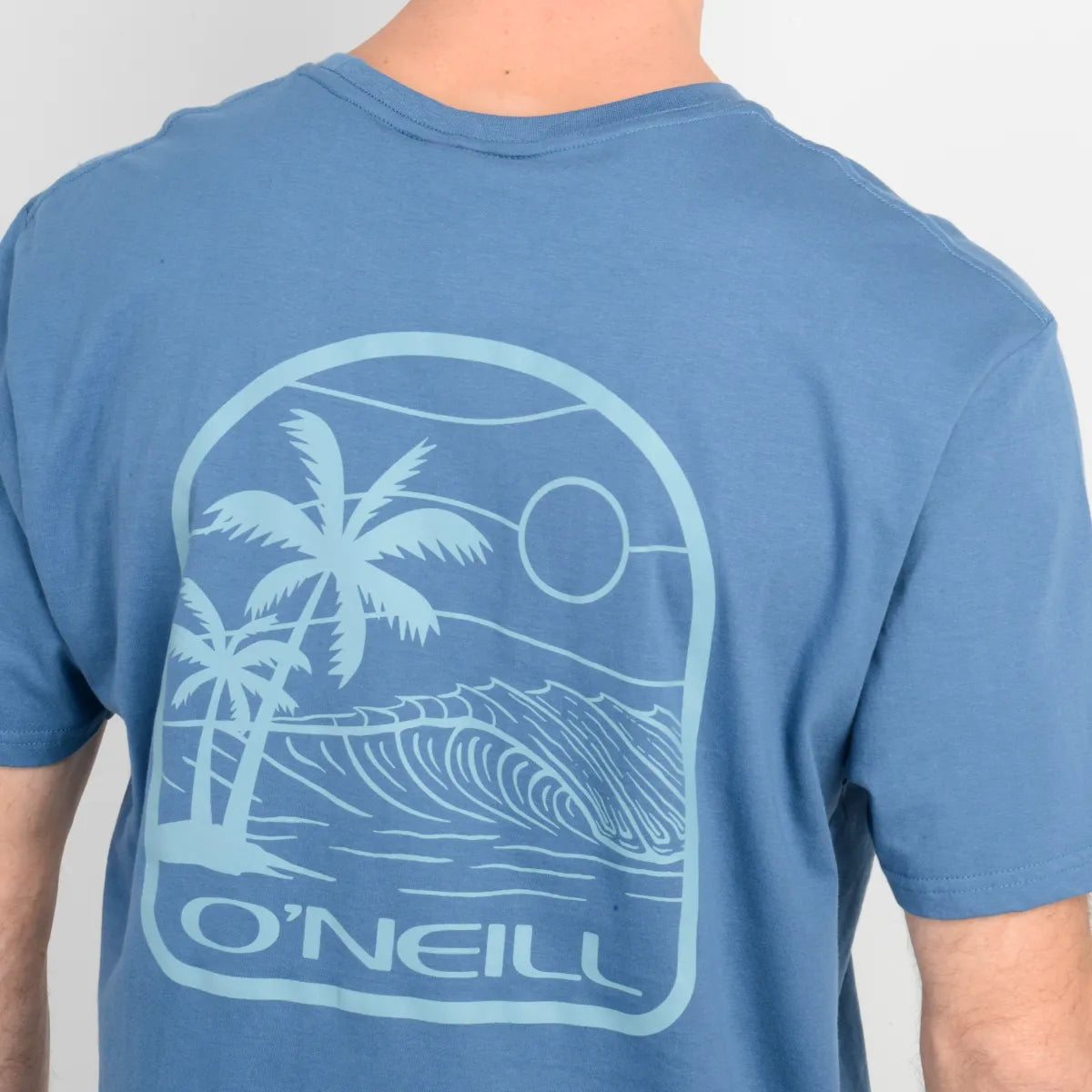 Polera Hombre Manga Corta Dusk Azul