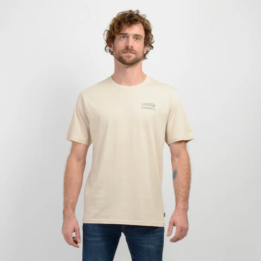 Polera Hombre Manga Corta Dush Beige Claro