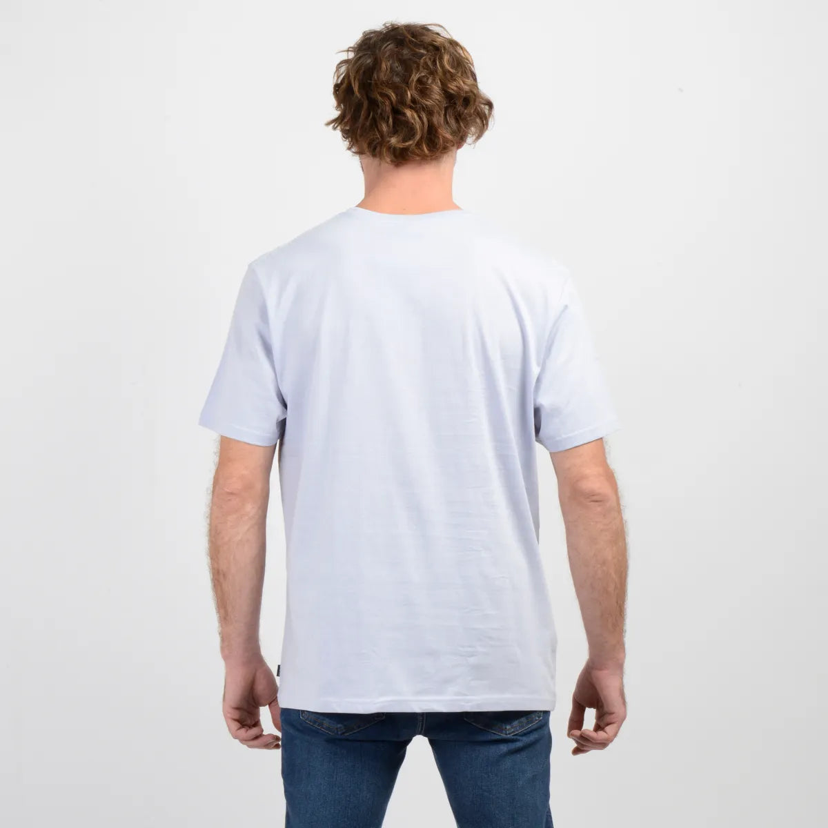 Polera Hombre Manga Corta Arches Azul Claro