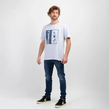 Polera Hombre Manga Corta Arches Azul Claro