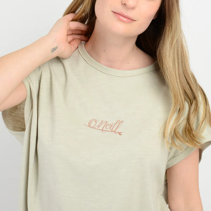 Polera Mujer Manga Corta Erin Beige