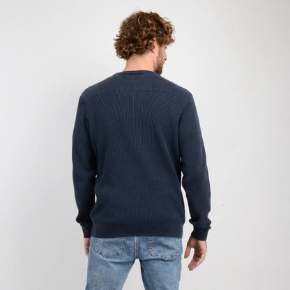 Sweater Hombre Warp Azul Oscuro
