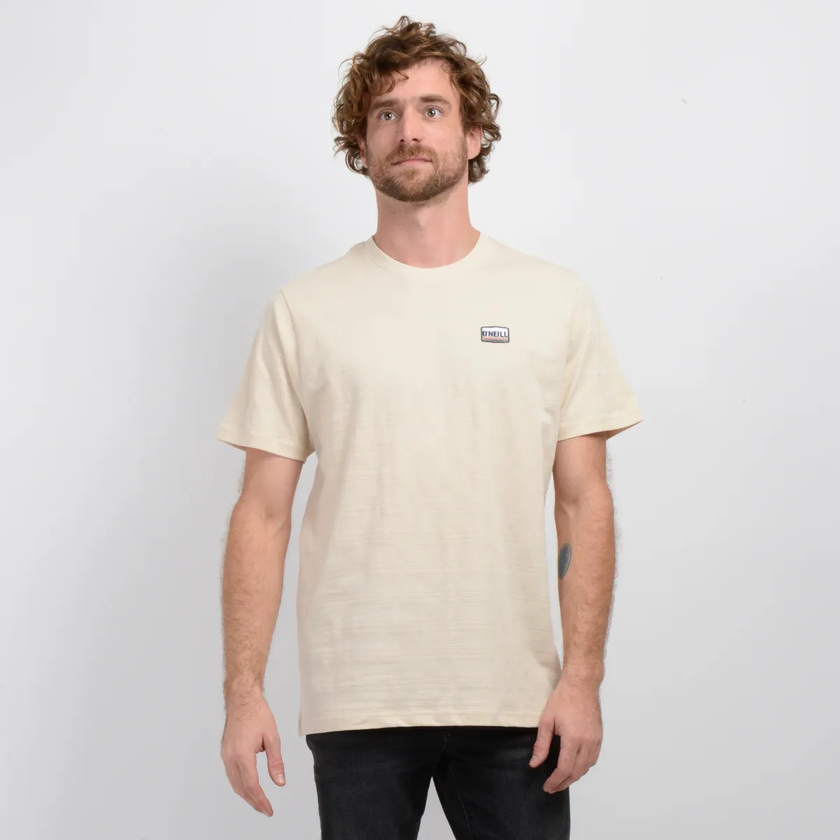 Polera Hombre Manga Corta Supply Beige Claro