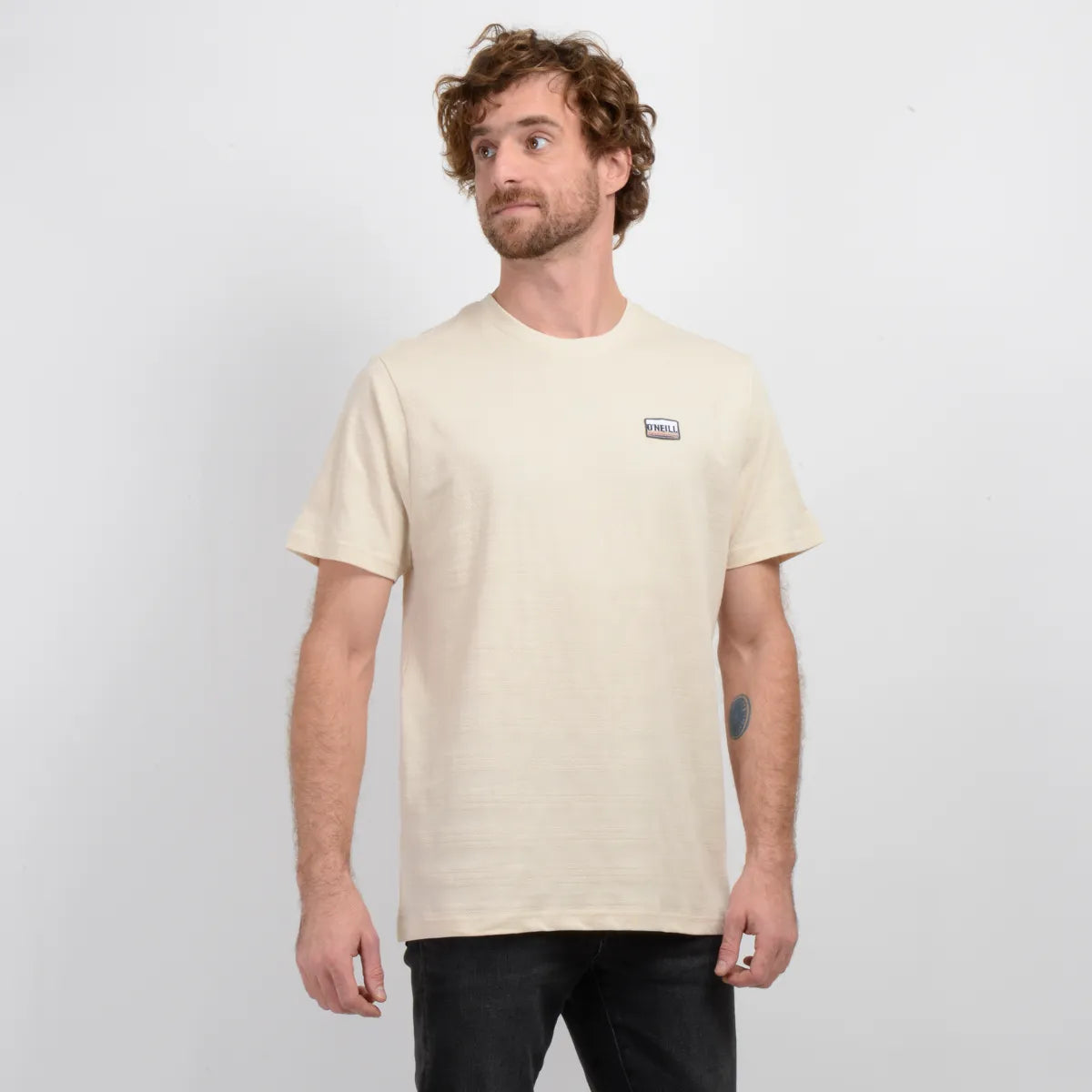 Polera Hombre Manga Corta Supply Beige Claro