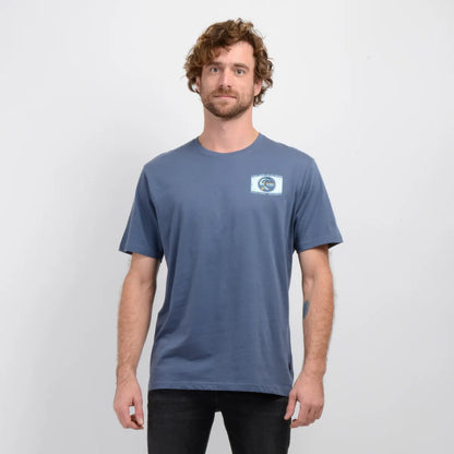 Polera Hombre Manga Corta Forever Azul