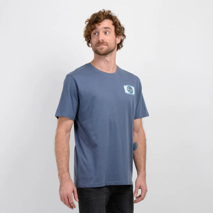 Polera Hombre Manga Corta Forever Azul