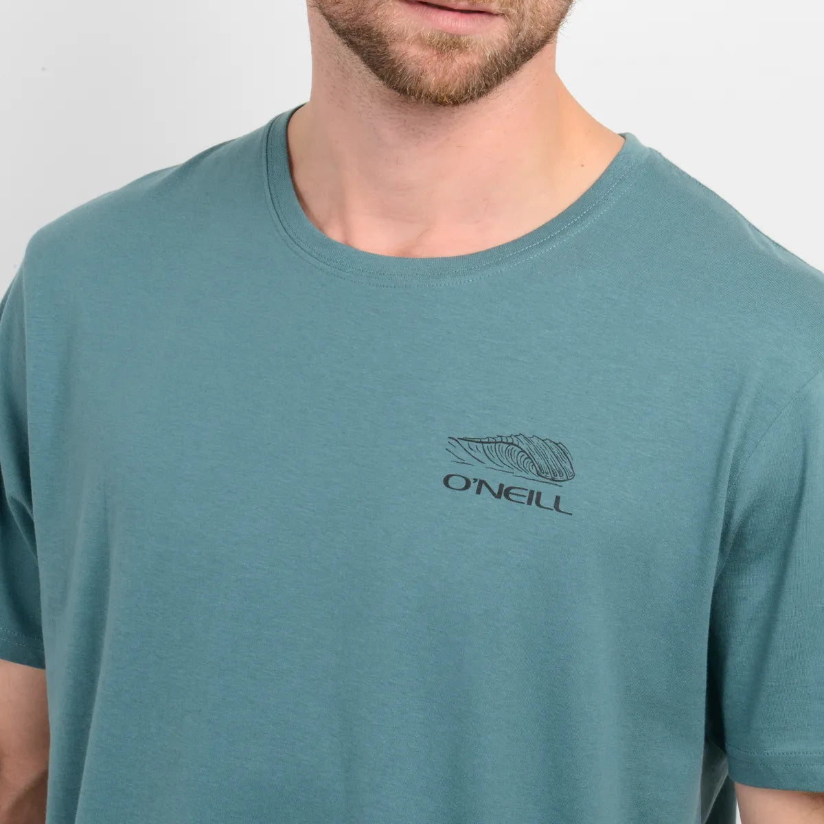 Polera Hombre Manga Corta Dusk Verde Oscuro