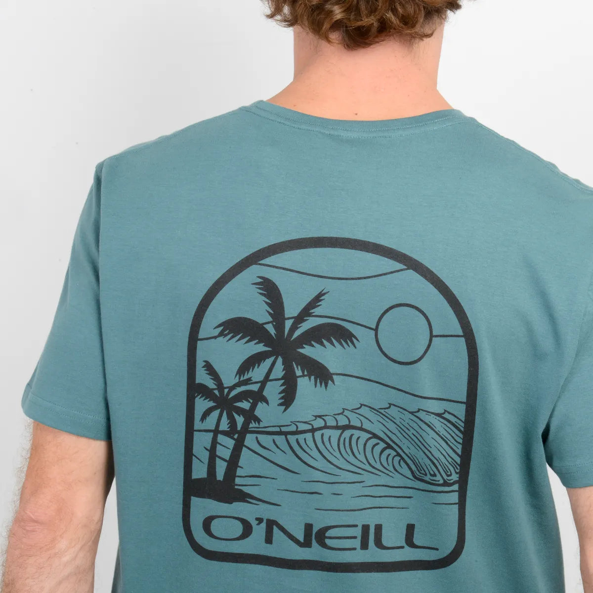 Polera Hombre Manga Corta Dusk Verde Oscuro