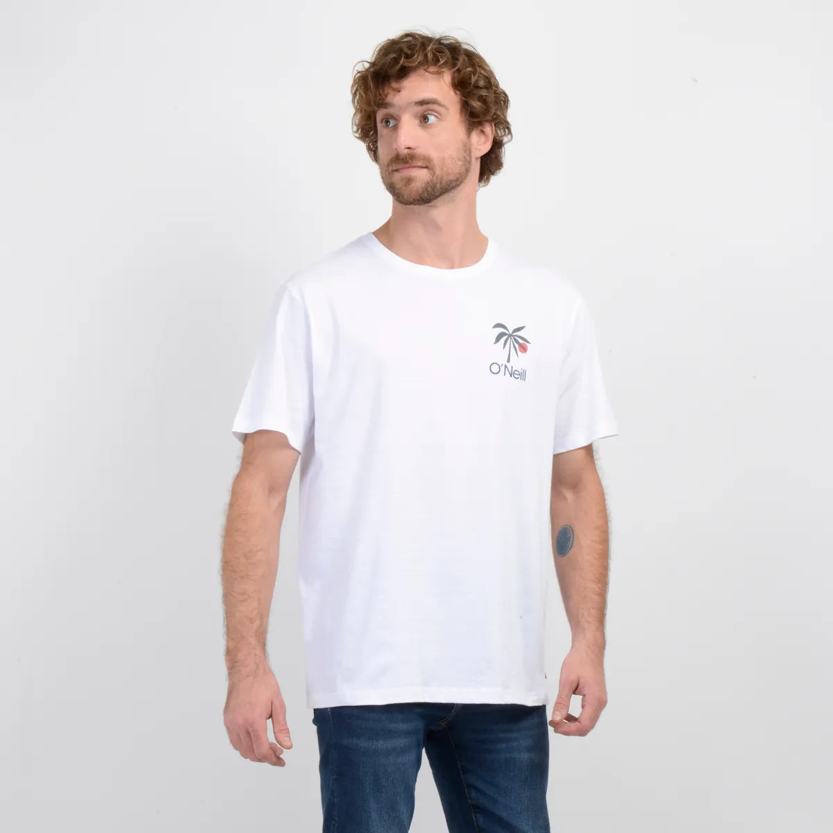 Polera Hombre Manga Corta OG Dusk Blanco