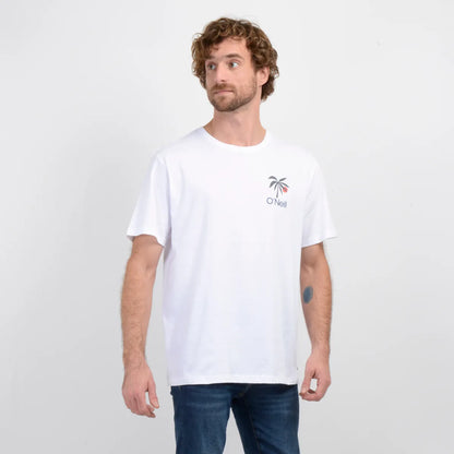 Polera Hombre Manga Corta OG Dusk Blanco