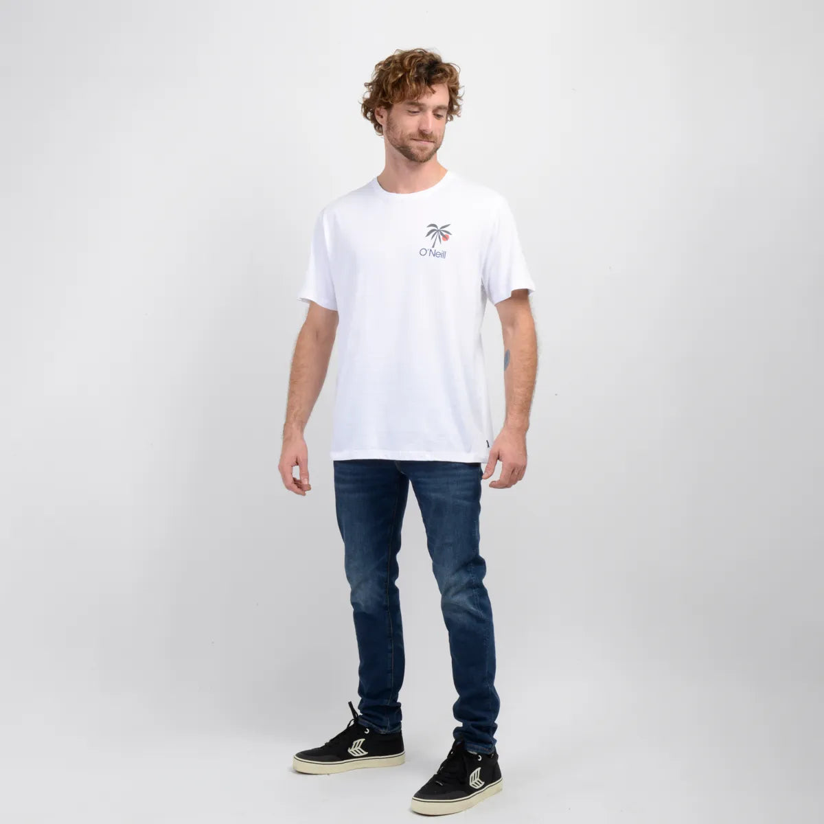 Polera Hombre Manga Corta OG Dusk Blanco