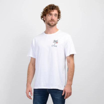 Polera Hombre Manga Corta OG Dusk Blanco