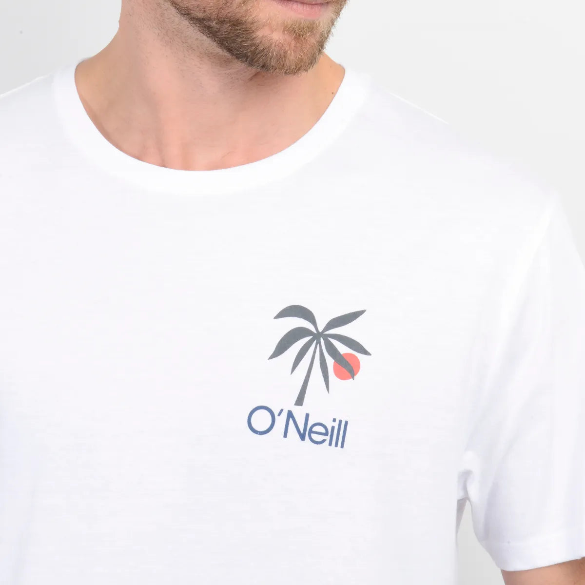 Polera Hombre Manga Corta OG Dusk Blanco