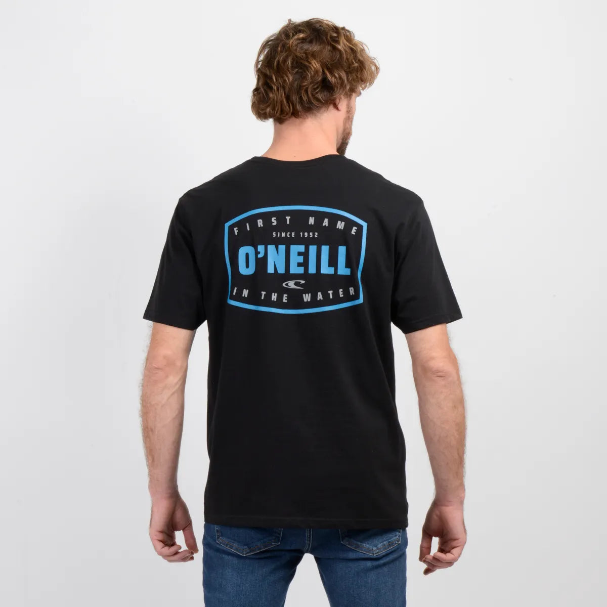 Polera Hombre Manga Corta Blue Horizon Negro