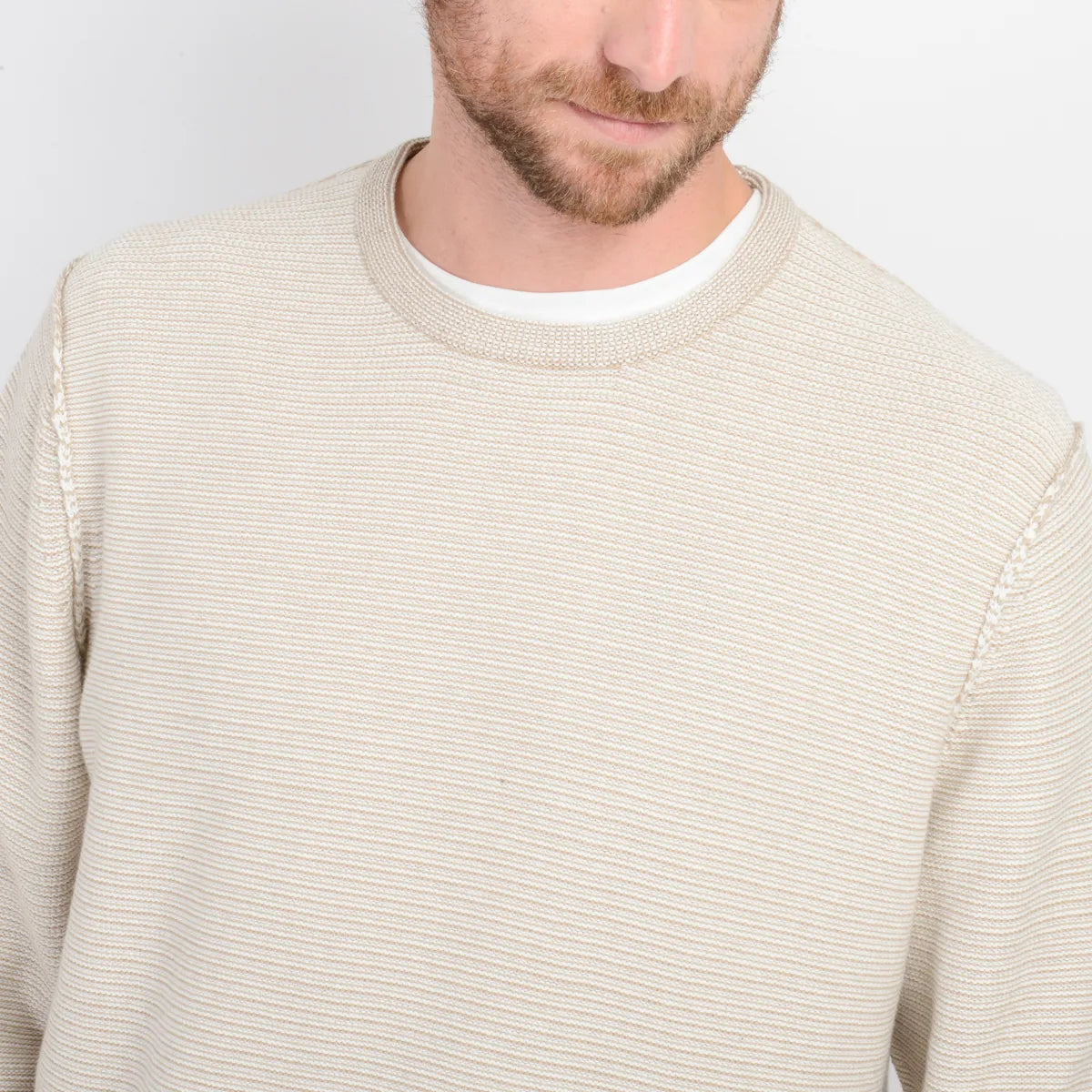 Sweater Hombre Benny Beige Claro