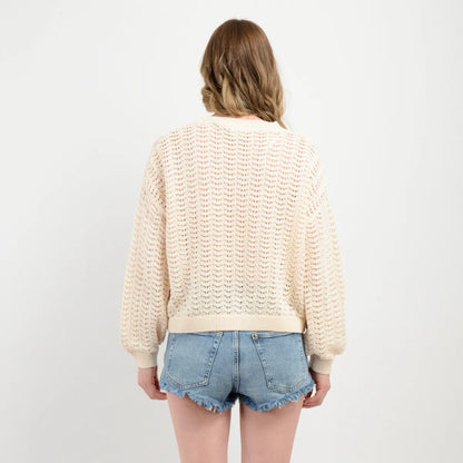 Sweater Mujer Cameron Beige Claro