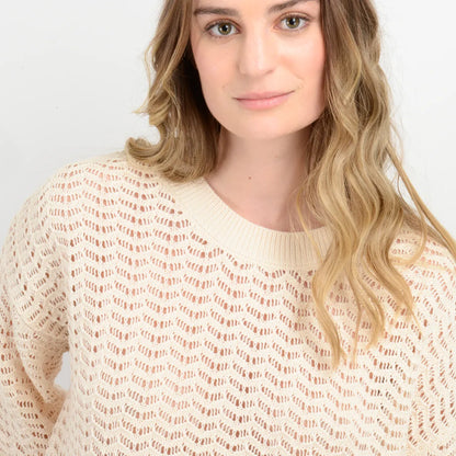 Sweater Mujer Cameron Beige Claro
