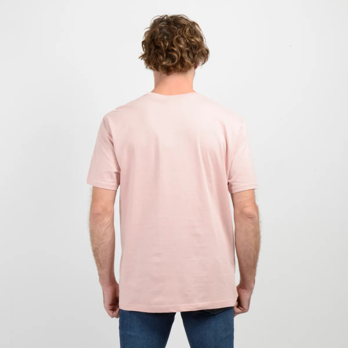 Polera Hombre Manga Corta Arches Rosado