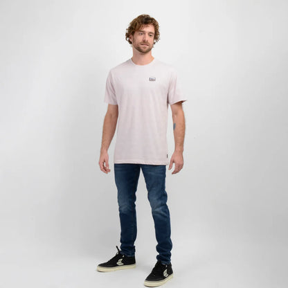 Polera Hombre Manga Corta Supply Rosado Claro