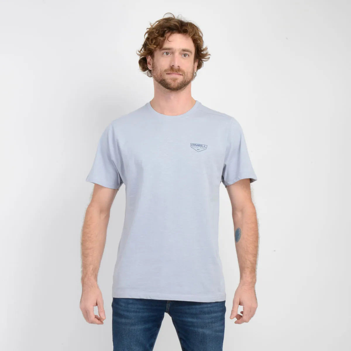 Polera Hombre Manga Corta Reserve Azul Claro