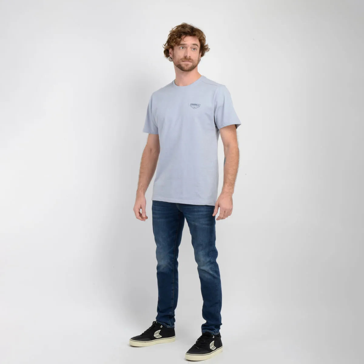 Polera Hombre Manga Corta Reserve Azul Claro