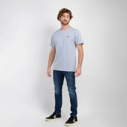 Polera Hombre Manga Corta Reserve Azul Claro