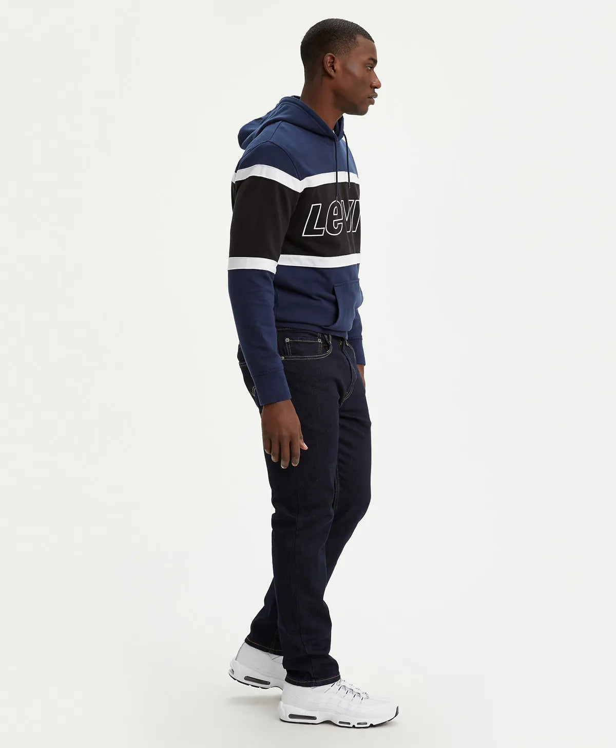 Jeans Hombre Levi´s 505 Taper Azul Oscuro