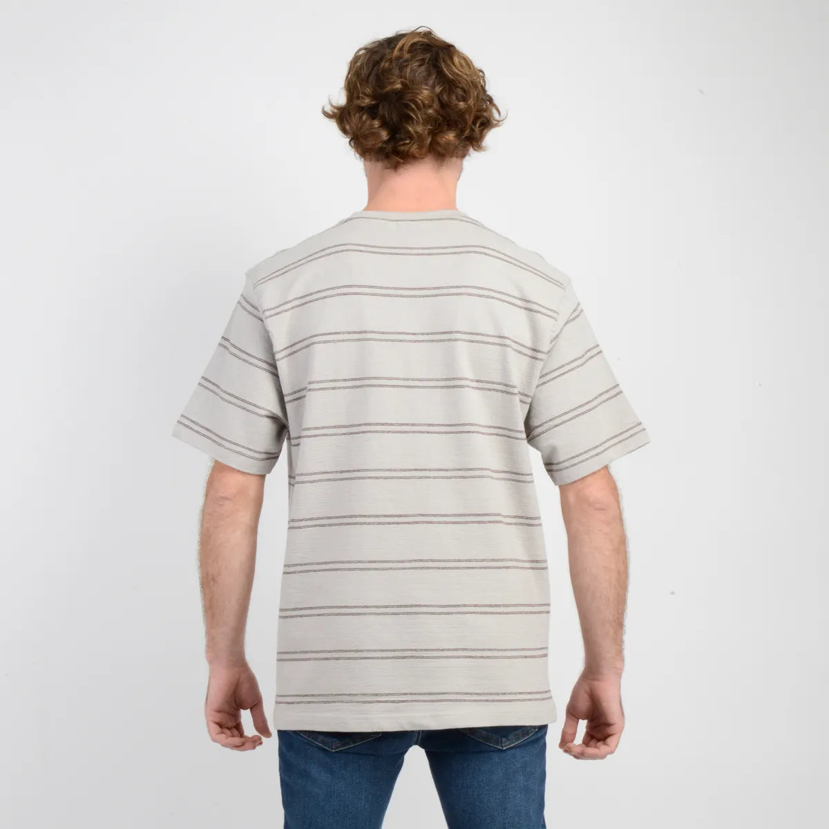 Polera Hombre Manga Corta Smacher Beige