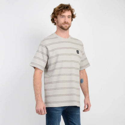 Polera Hombre Manga Corta Smacher Beige