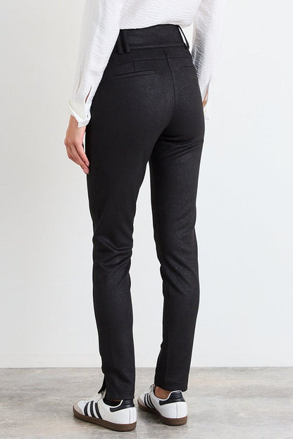 Calza Mujer Lisa Antelina Negro