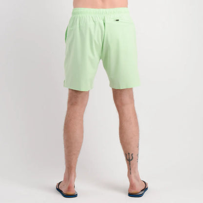 Traje De Baño Hombre Volley Staple 16" Verde Claro