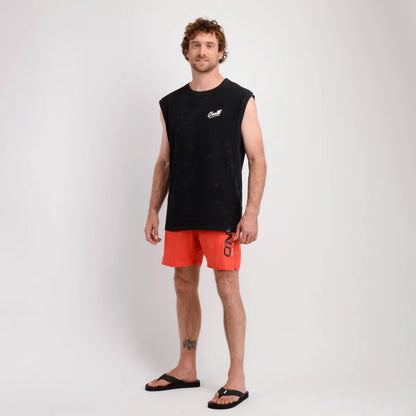 Traje De Baño Hombre Volley Staple 16" Rojo