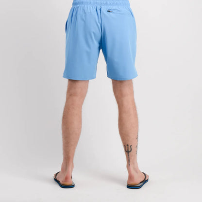 Traje De Baño Hombre Volley Staple 16" Azul