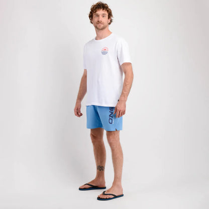 Traje De Baño Hombre Volley Staple 16" Azul