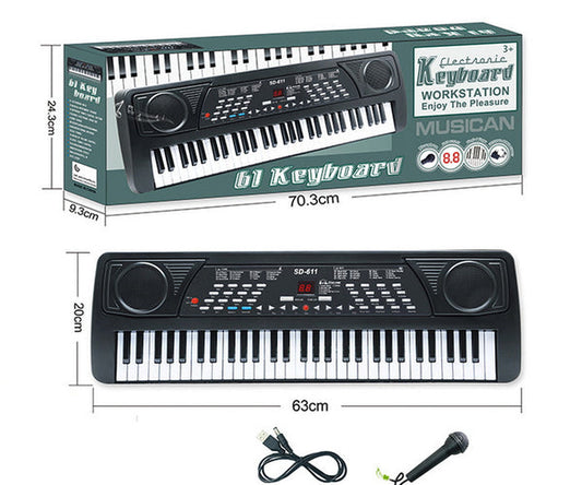 Organo Piano Musical 61 Teclas