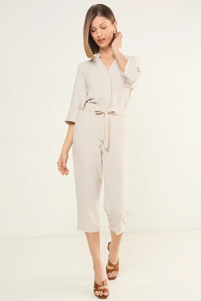 pantalón-mujer-capri-con-elástico-beige