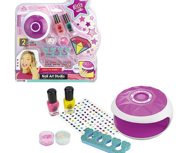 Set Manicura con Secador Girl's Creator - Nail Art Studio