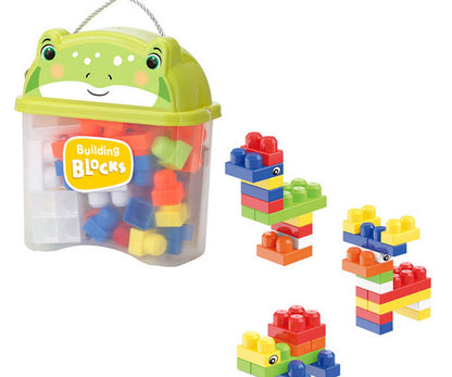 Balde Ranita Con Bloques 35 Pcs.