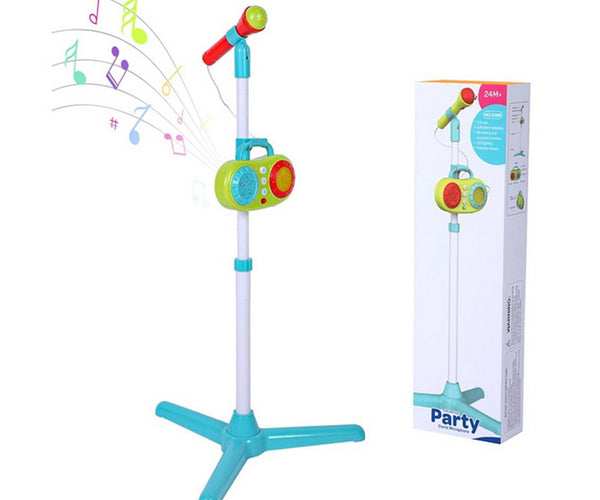 Micrófono con Pedestal Infantil Party Stand Microphone
