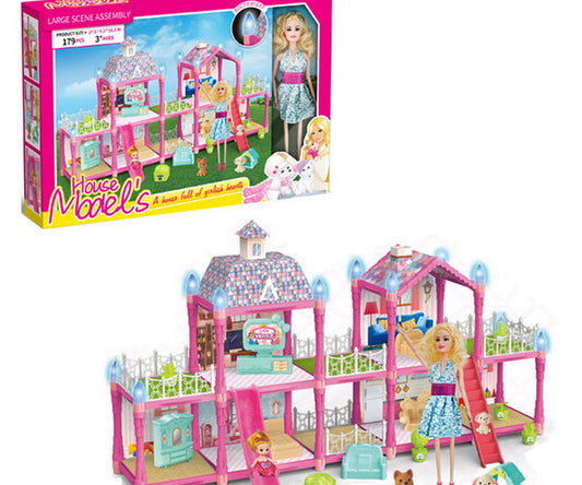 Casa De Muñecas House Model´s  179 Pcs.