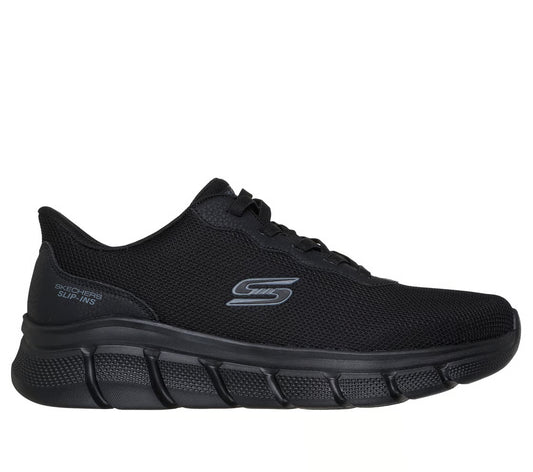 Zapatilla Hombre Bobs Sport B Flex Glacial Edge Negro