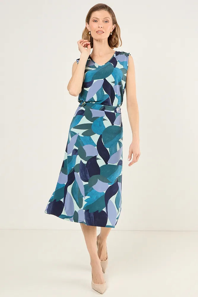 falda-mujer-estampada-de-lycra-verde