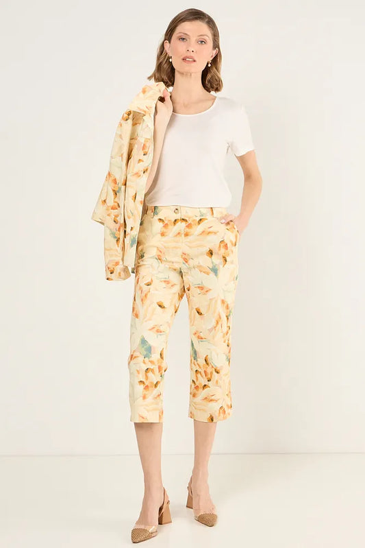 pantalón-mujer-capri-estampado-floral-damasco-