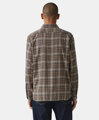 camisa-hombre-classic-worker-marron